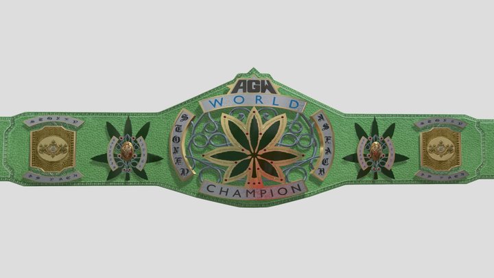 AGW - STONED AS FACH CHAMPIN BELT – Free 3D Model STL
