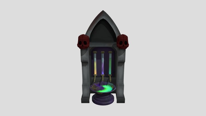 Elixarium - Dispensador de pociones (Hero Prop) 3D Model