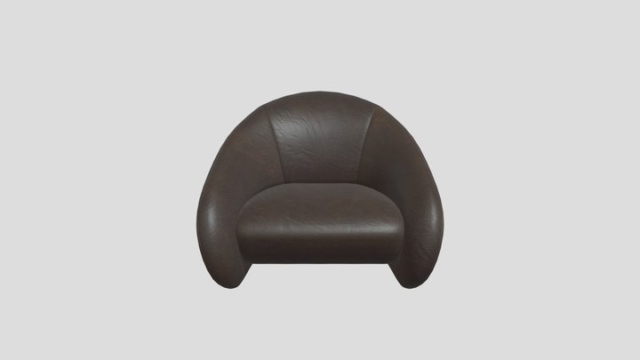 Restoration Hardware Reyna Leather Chair – Modelo 3D gratuito STL