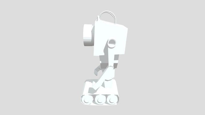 Robot de manteca Rick y Morty 3D Model