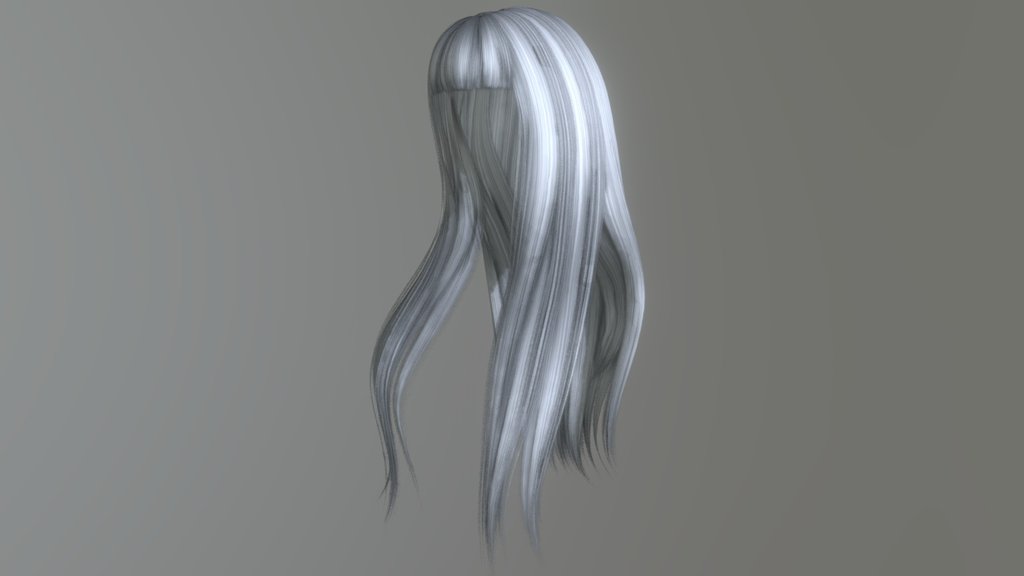 Hair Bitten (With Bones)