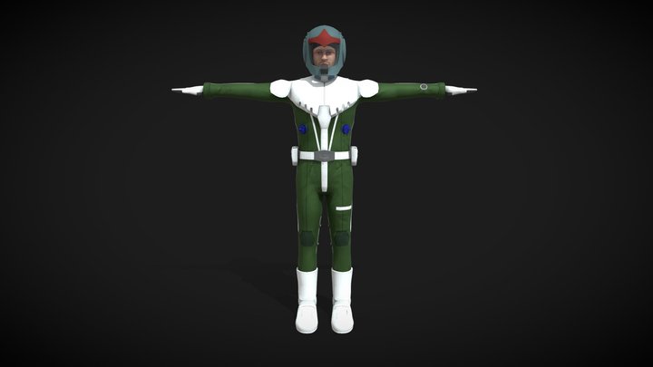 Zeon Pilot – Free 3D Model STL