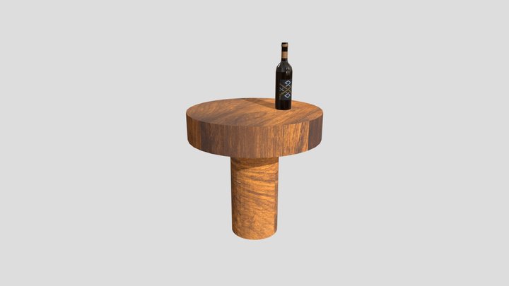 Actividad A3_ Modelado de botella 3D Model