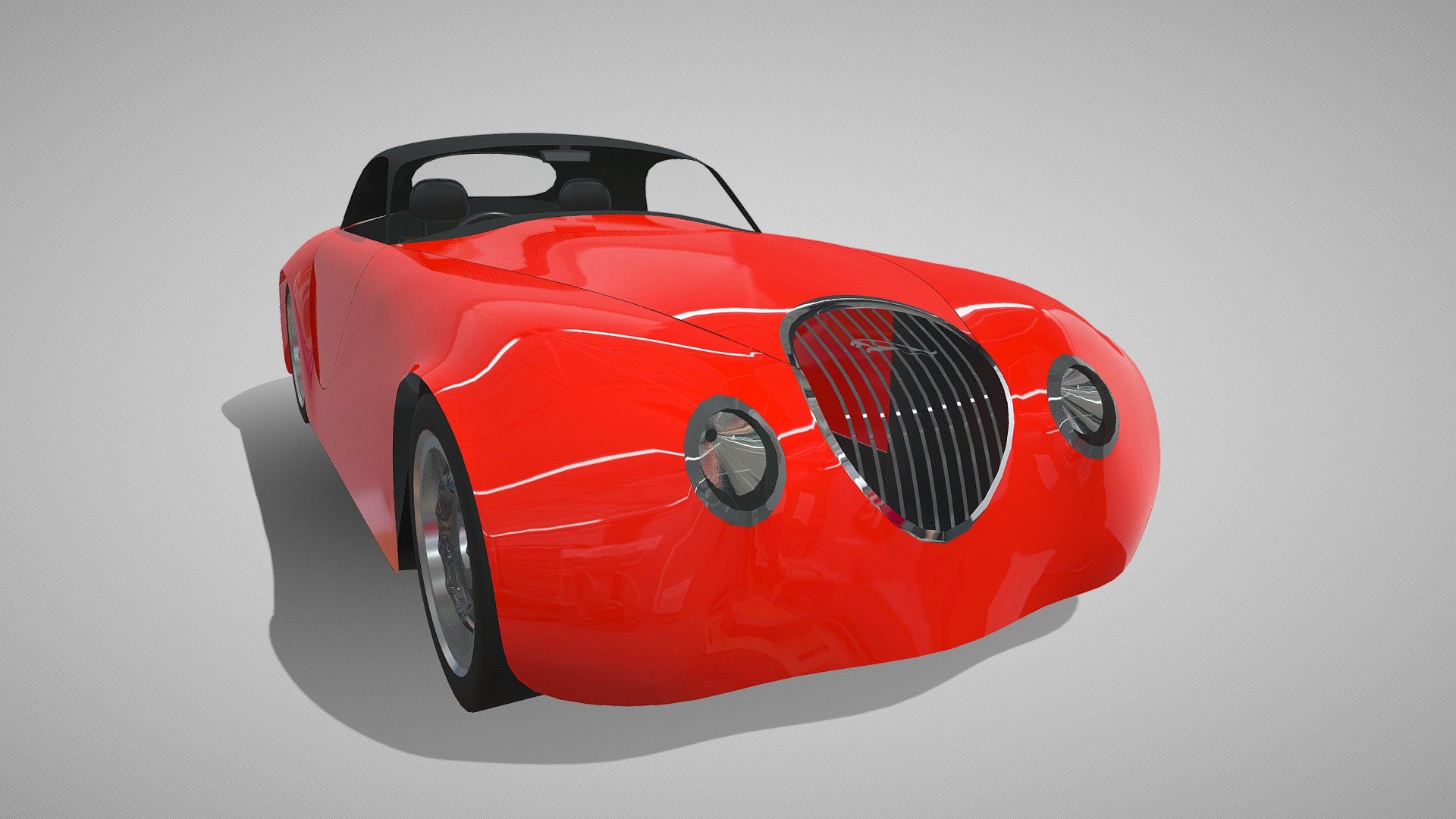 Jaguar Roadster Jaco - Download Free 3D model by Carrozze DÄULARI ...
