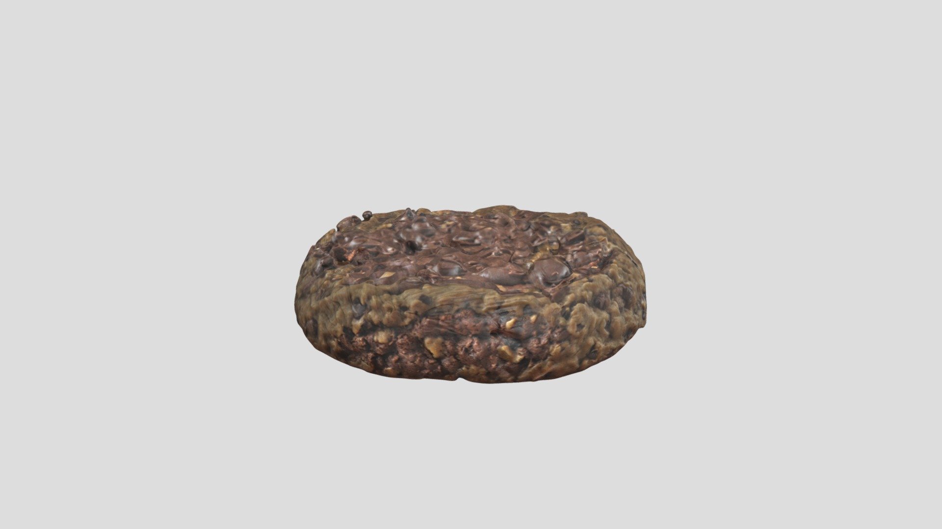 THICC choco Chip Cookie Sculpture Texture - Download Free 3D model by ...