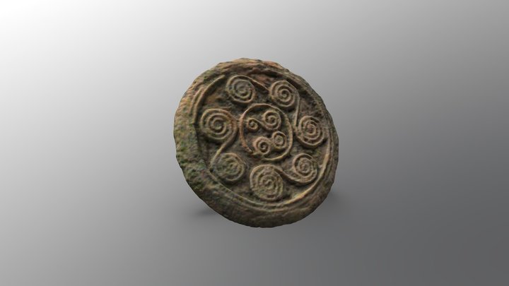 Scan Clay Stamp 01 3D Model