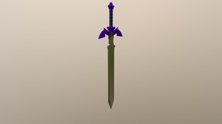 Master Sword 3D Model
