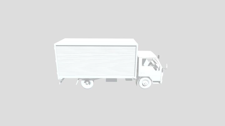 Mitsubishi Fuso Canter 3D Model