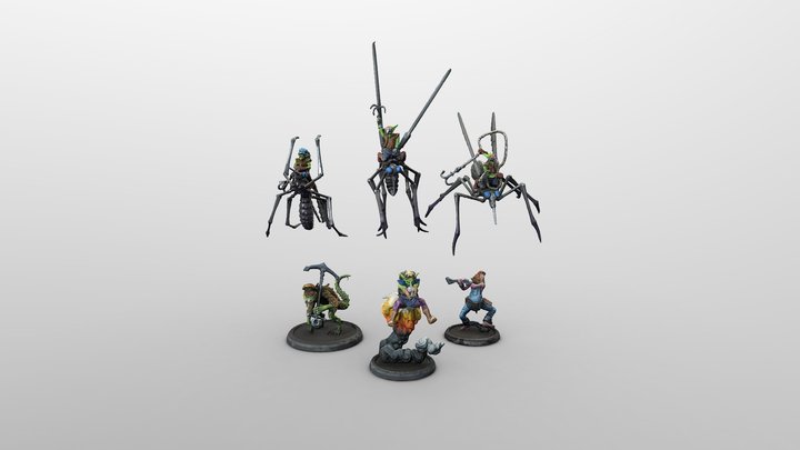 Infamous - Malifaux 3D Model