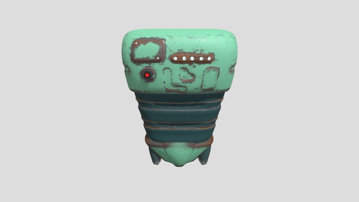 ScifiRobot 3D Model