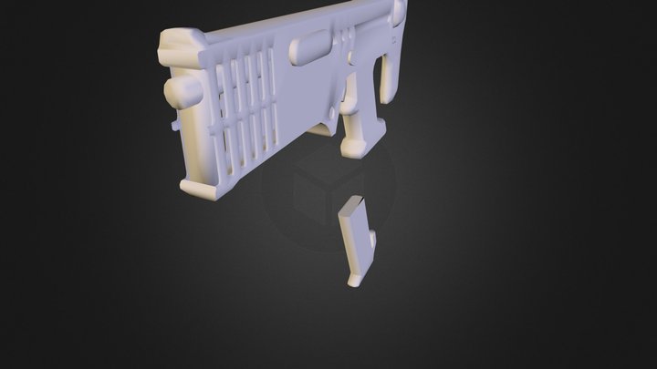 machpistol.obj 3D Model