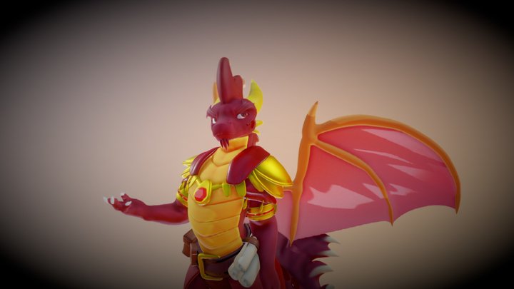 Fan-Art Elder Flame Reignited Trilogy 3D Model