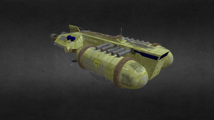 Mining Guild Tanker 3D Model