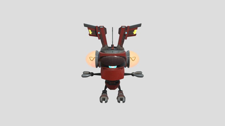 Bot Big Z 3D Model