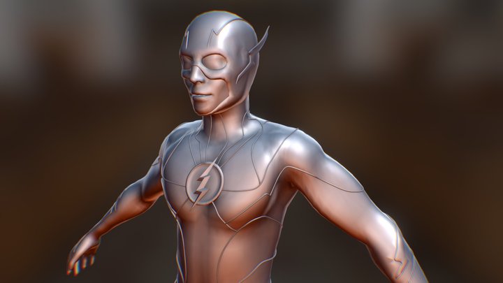 The Flash Final Model - 2023 - With Textures 3D Model