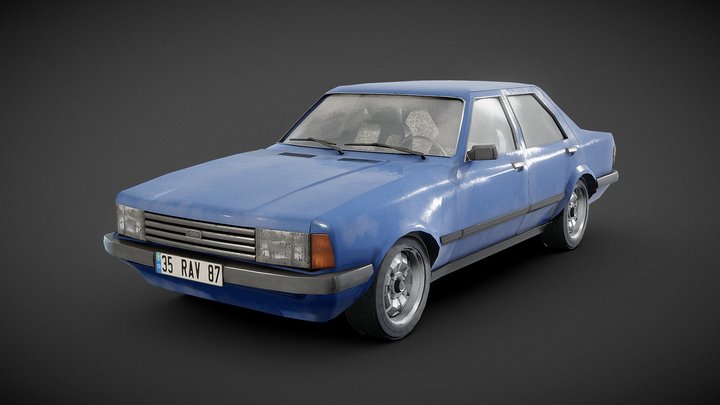 Ford Taunus 3D Model