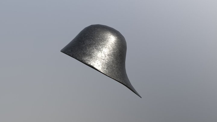 Simple German Style Sallet 3D Model