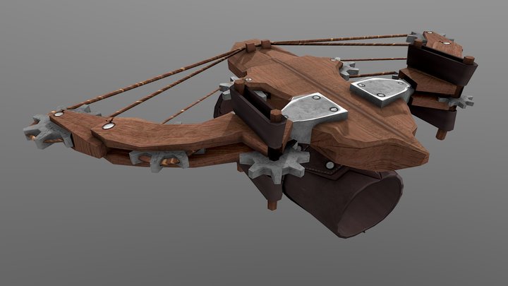 weaponcraft assignment: Dwarven Crossbow 3D Model