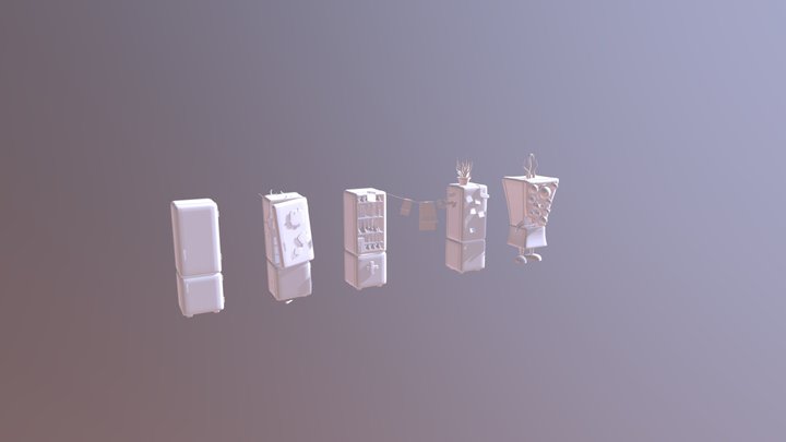 HW XYZ Shool_ftorhnie_formi 3D Model