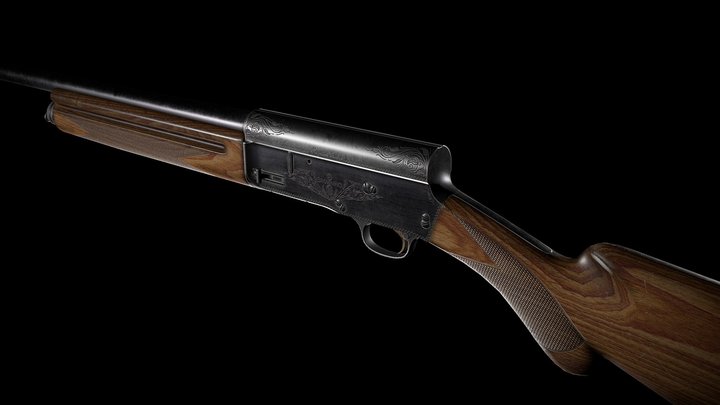 browning auto-5 3D Model