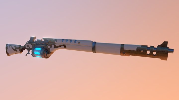 Galvantic Rifle (outdated) 3D Model