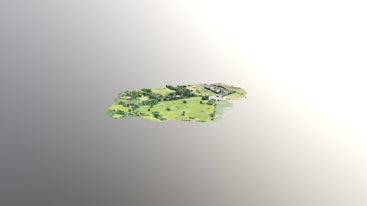 CA Ebee Buildings2 Vols Simplified 3d Mesh 3D Model