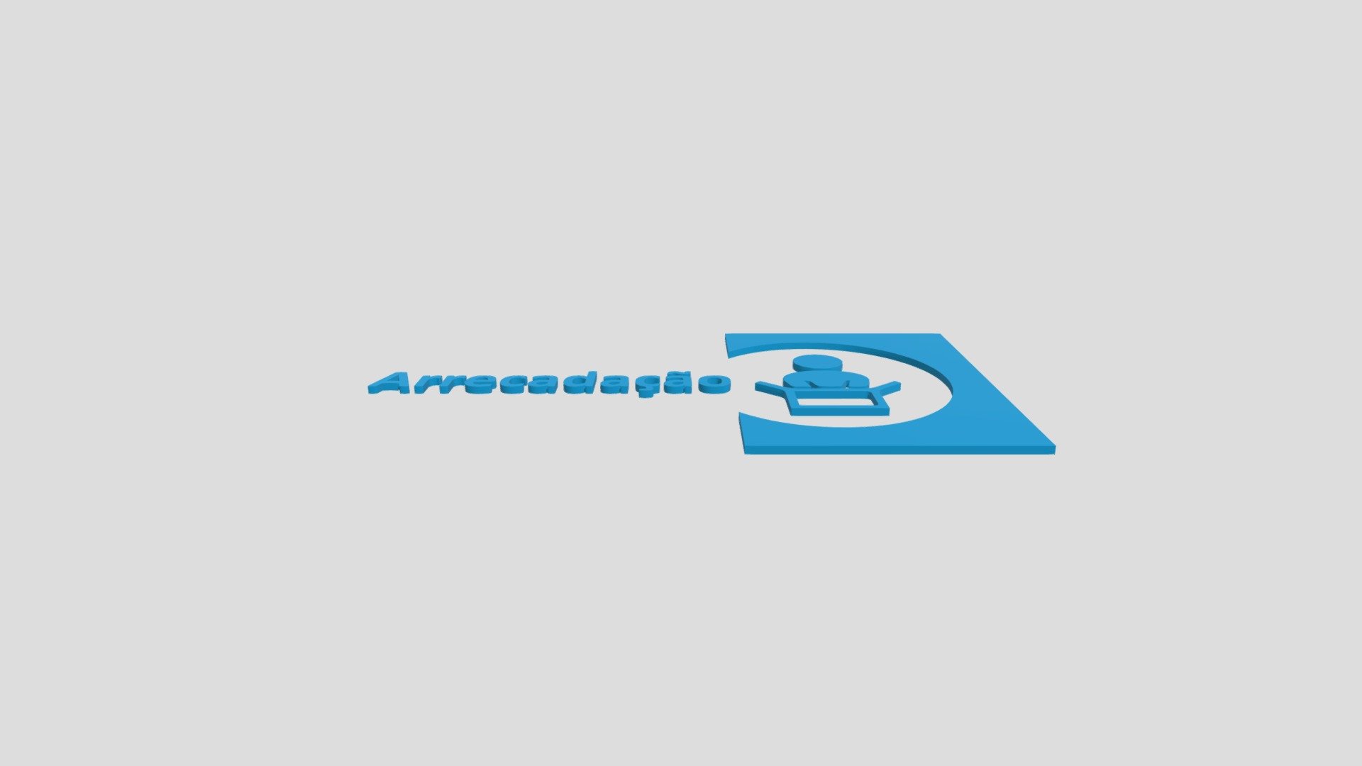 Arrecadação — Sketchfab embed 3D viewer
