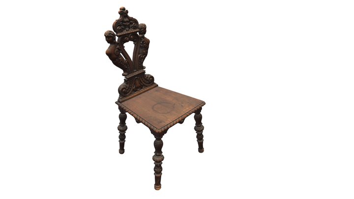 Historic chair 3D Model