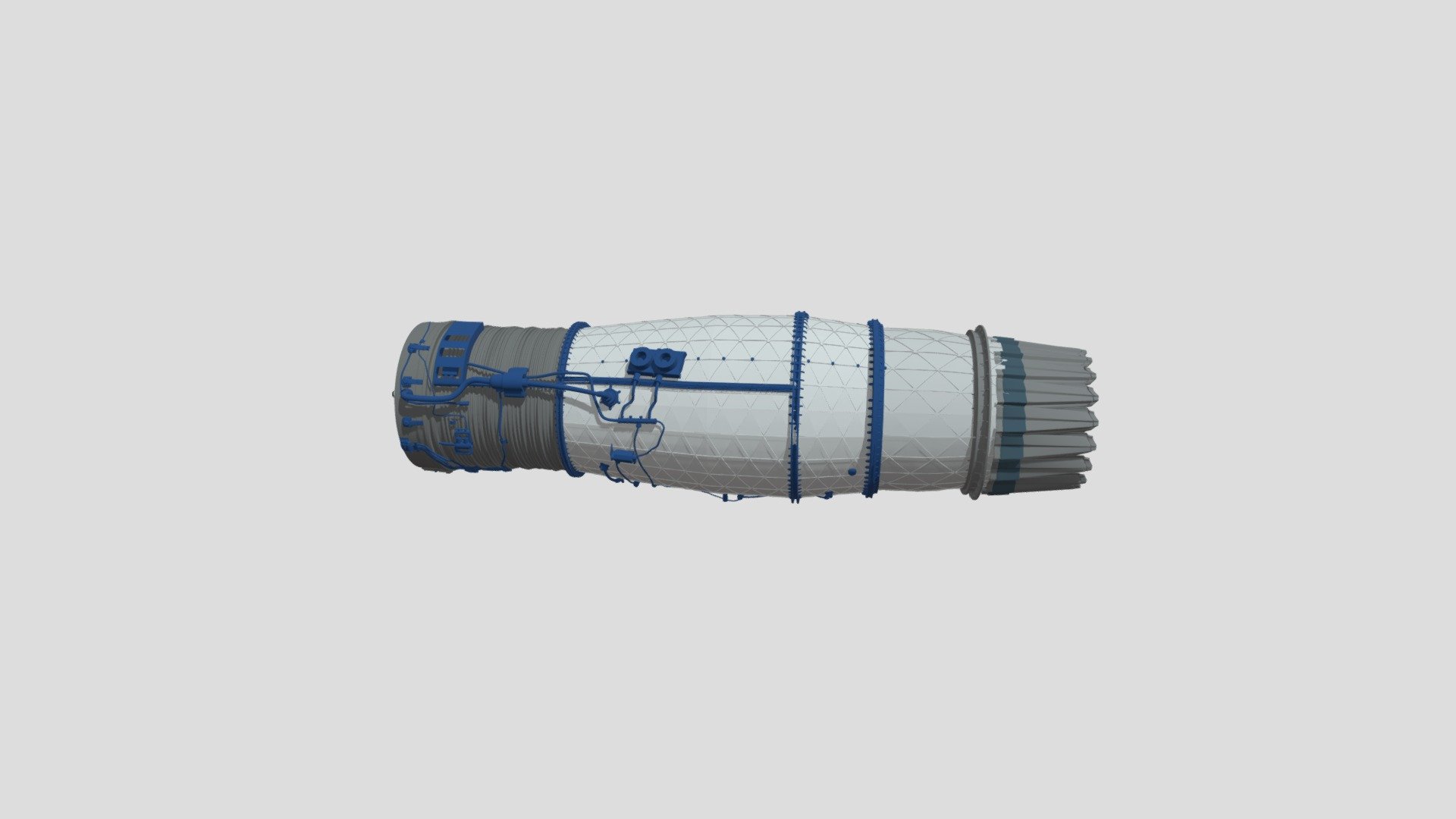 Plane Engine - 3D model by chokshibbhavik [2b6324d] - Sketchfab