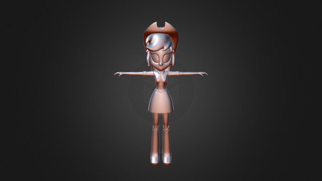 Applejack 1-0 3D Model