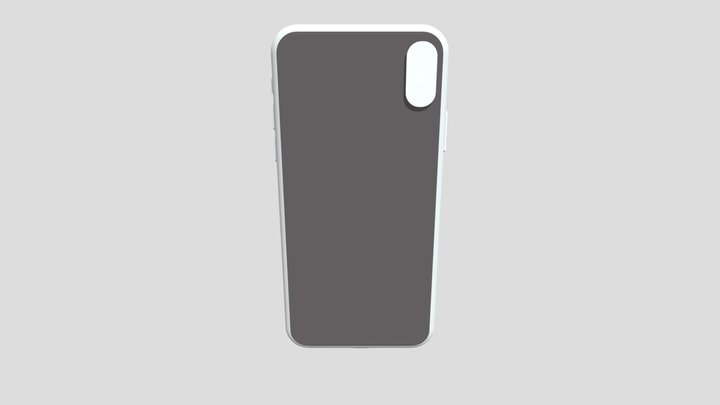 IPhone X 3D Model