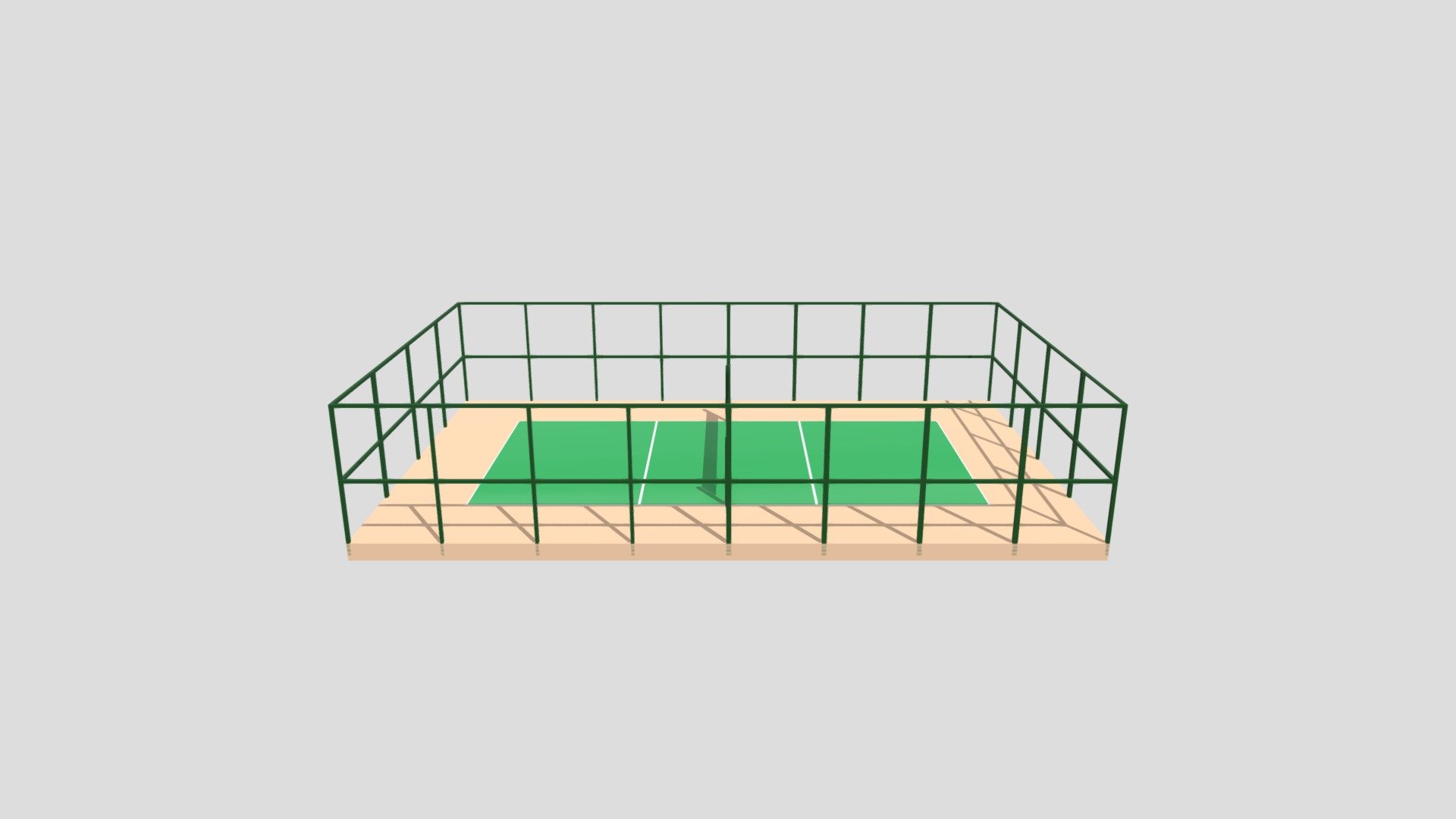 Lapangan Volly Download Free 3d Model By Derpintan 2b63952 Sketchfab 