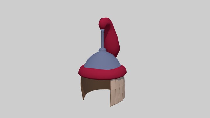 Mongol Helm 3D Model