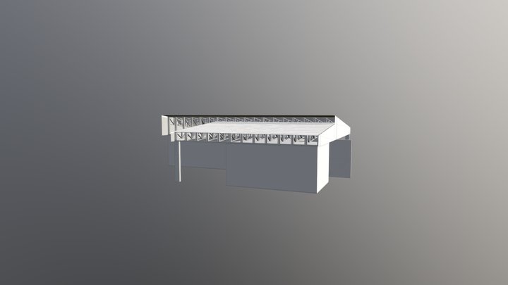 19 0428 - Brodsky House roof option 3D Model
