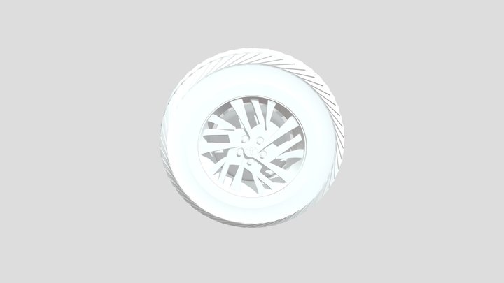 Alloy Wheel Finals 3D Model