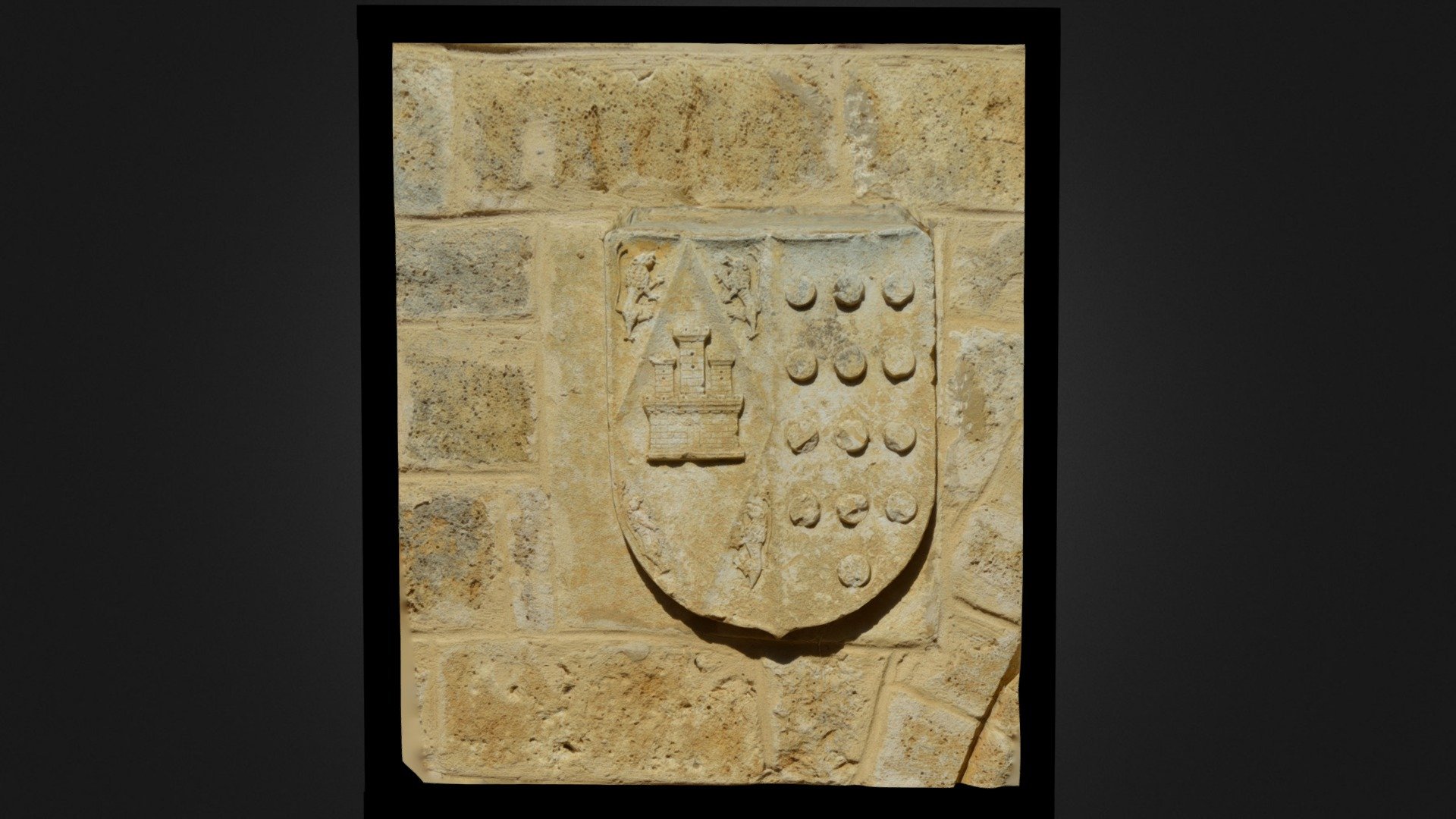 Abadia de Sta. María de Benevívere - Escudo