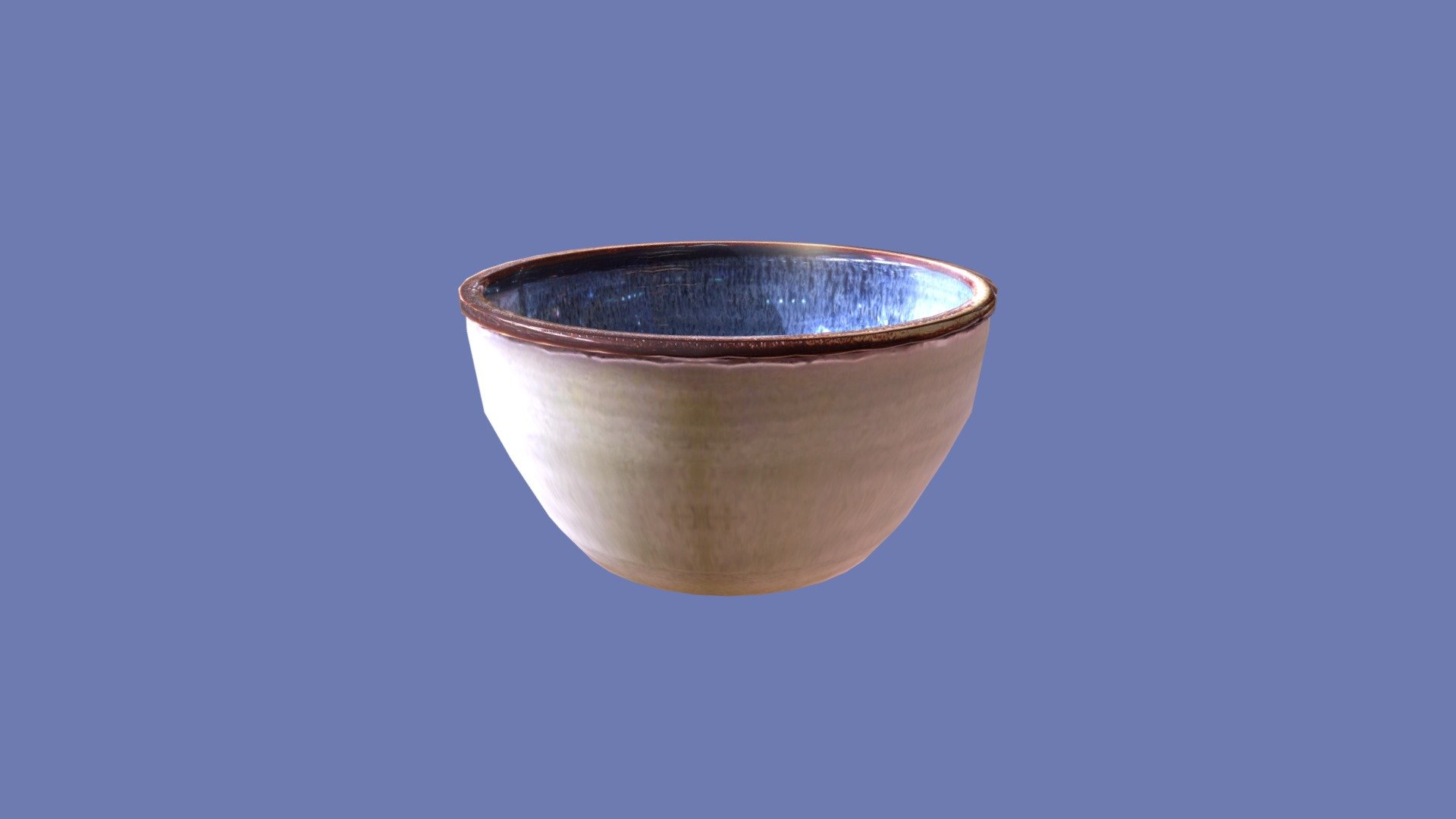 Medium Blue Bowl