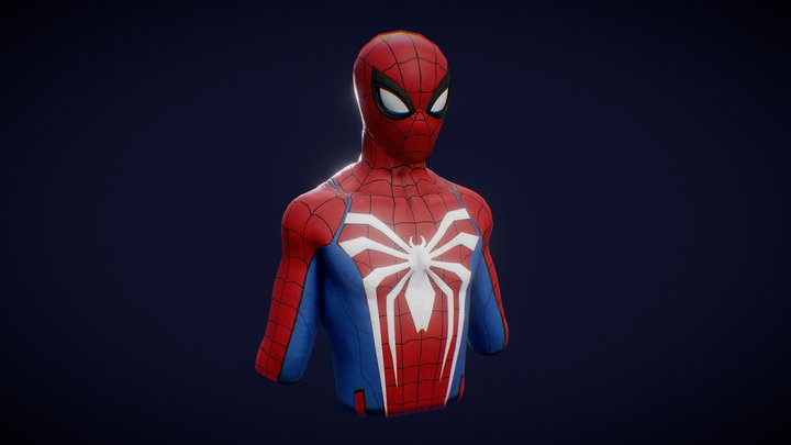 Spiderman PS5 Advanced suit 2.0 3D Model