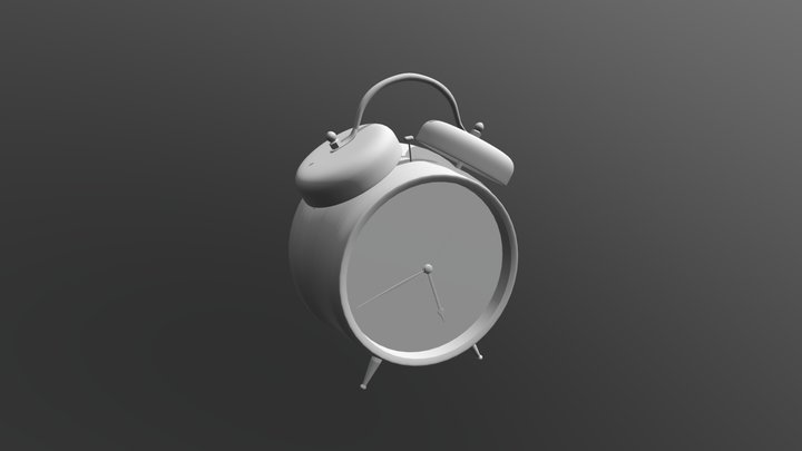 PROPS - alarm clock 3D Model
