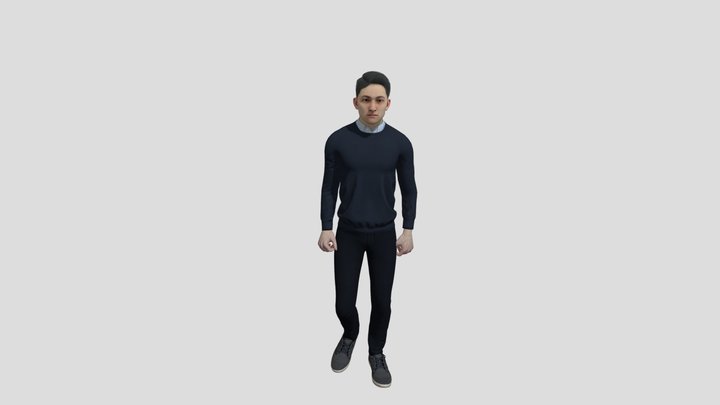 Man walking 3D Model