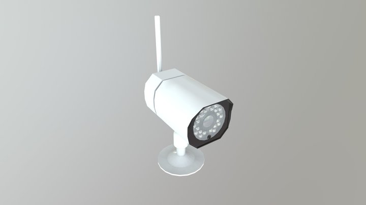 Security Camera 3D Model