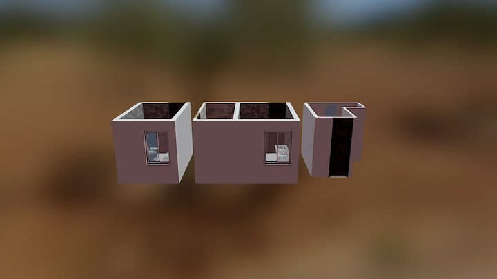Casa Proyecto - Baños 3D Model
