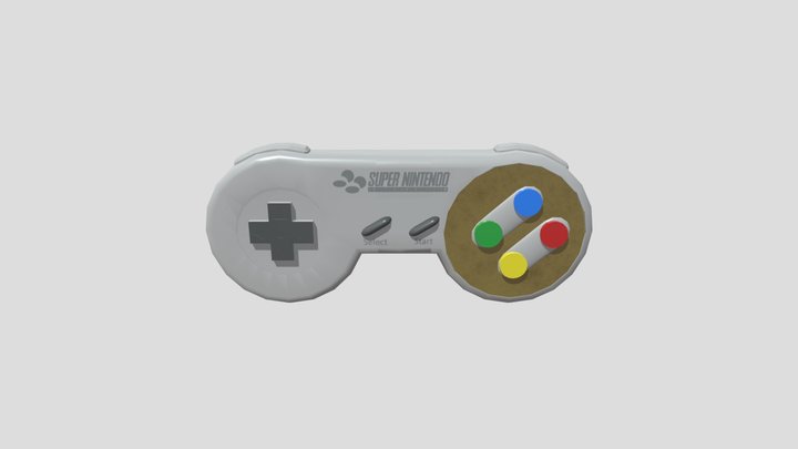 Nintendo controller 3D Model