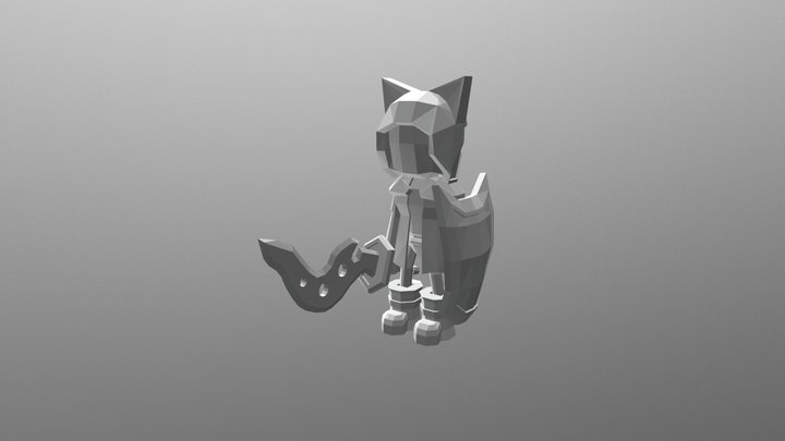 Guerrero Gato 3D Model