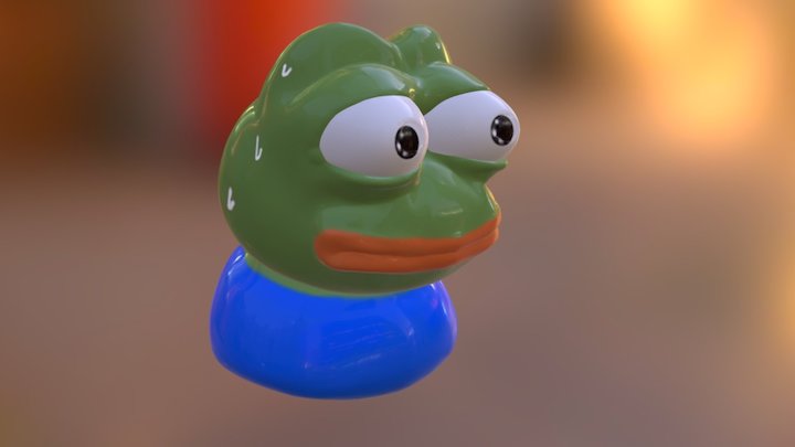 Pepe - monkaS 3D Model