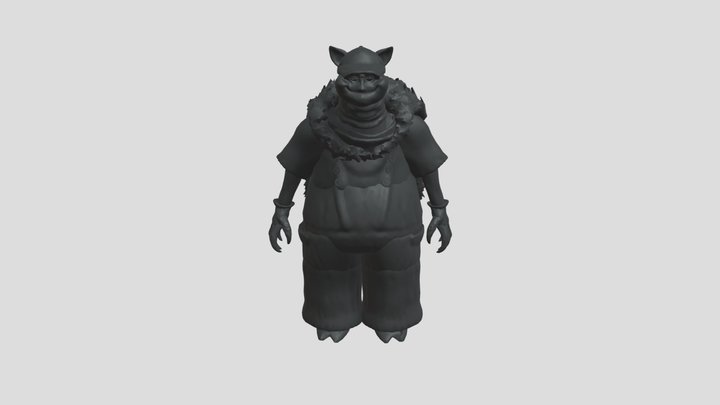 Slender_uncle_samsonite 3D Model