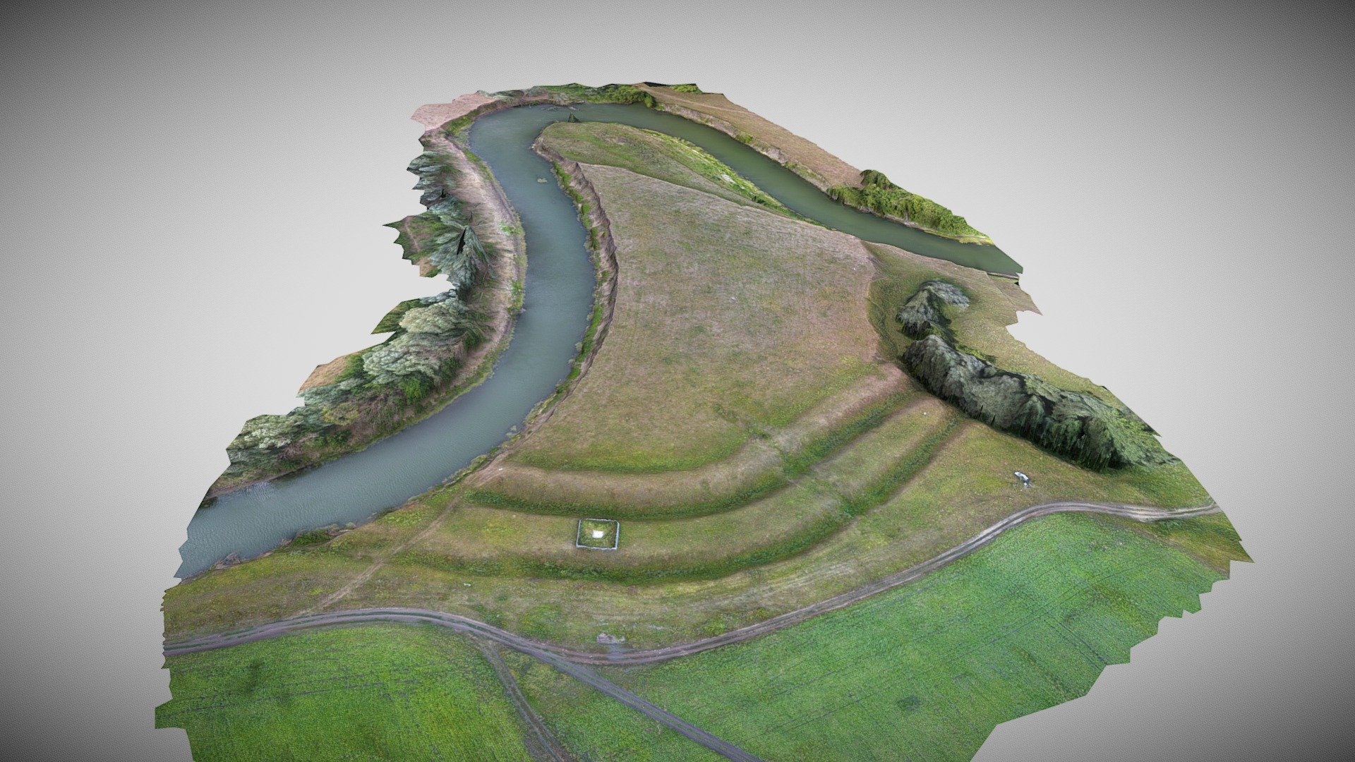 Луковское городище. Предволжье РТ. - Download Free 3D model by ...