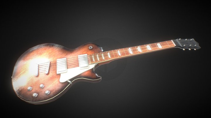 Les Paul Guitar 3D Model