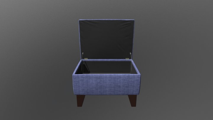 Weekend_Ottoman 3D Model