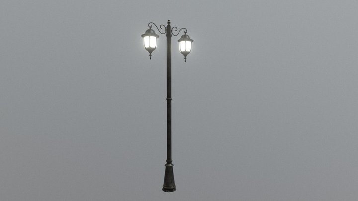 Lamp Post 3D Model